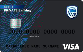 Private Banking Bank Card Black